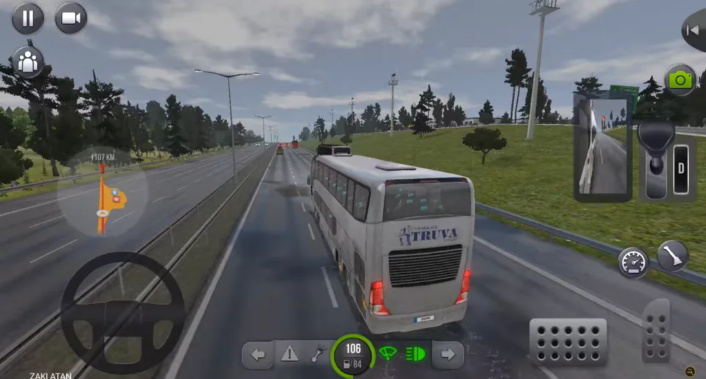 Bus driving safely in heavy traffic – Bus Simulator Ultimate