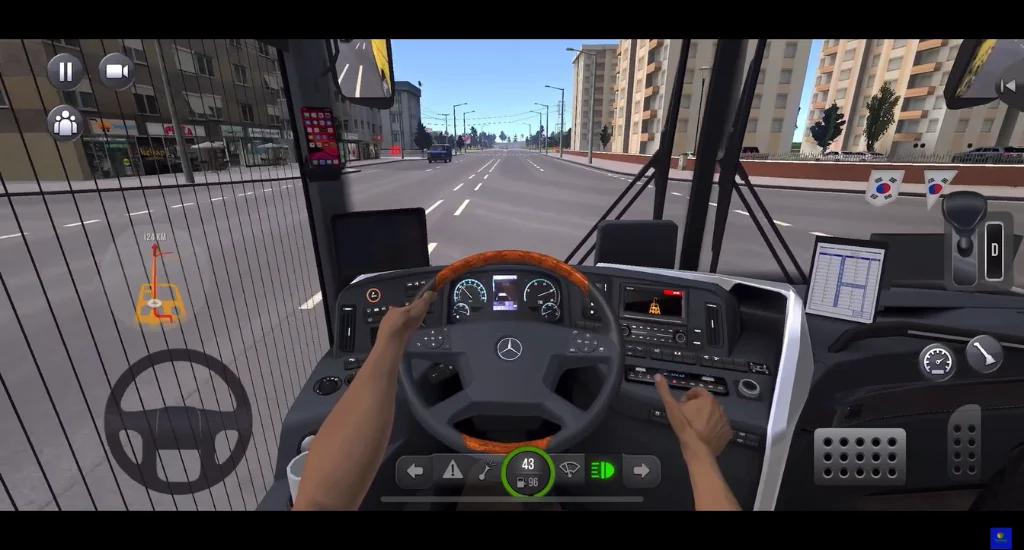 Bus Simulator Ultimate driver hiring and management system dashboard